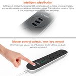 LDNIO SC3301 3포트 USB 여행용 가정용 사무실 소켓, 케이블 길이: 1.6m, 미국 플러그, SAS8610AUS, SAS8610BUS, SAS8610EU, SAS8610UK