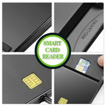 ROCKETEK SCR1 CAC ID SIM 칩 스마트 카드 리더기, SCR1