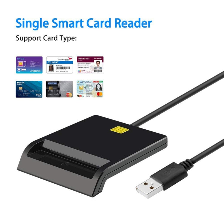 ROCKETEK SCR1 CAC ID SIM 칩 스마트 카드 리더기, SCR1