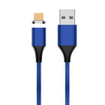 M11 5A USB to Micro USB 나일론 꼬임 자석 데이터 케이블, 케이블 길이: 2m, Micro USB