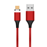 M11 5A USB to Micro USB 나일론 꼬임 자석 데이터 케이블, 케이블 길이: 2m, Micro USB