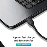 M11 5A USB to Micro USB Nylon Braided Magnetic Data Cable, Cable Length: 2m, Micro USB