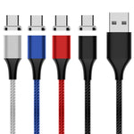 M11 5A USB to USB-C / Type-C Nylon Braided Magnetic Data Cable, Cable Length: 1m, USB-C / Type-C