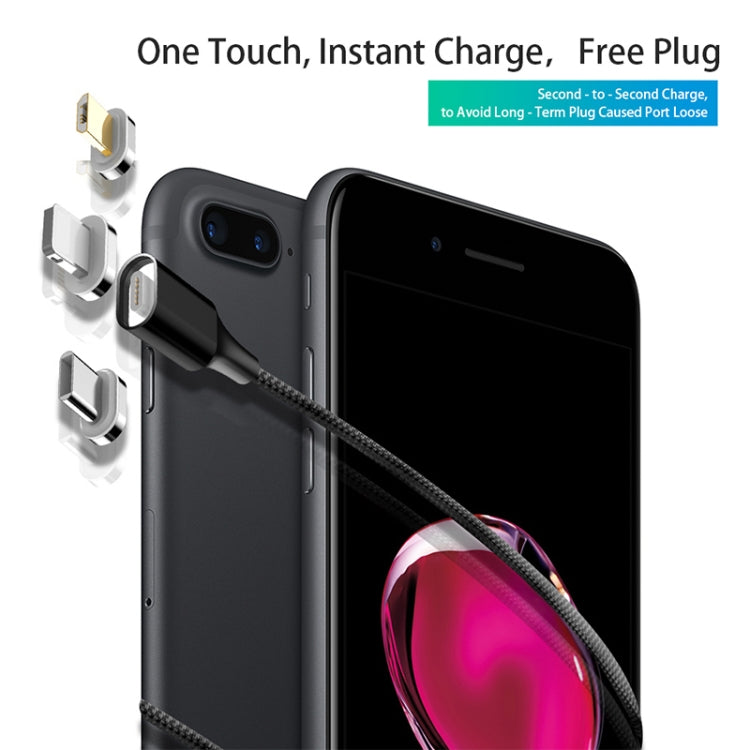 M11 5A USB to USB-C / Type-C Nylon Braided Magnetic Data Cable, Cable Length: 1m, USB-C / Type-C