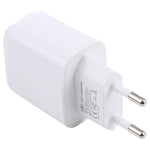 LZ-215A+C 20W QC 3.0 USB + PD 3.0 USB-C / Type-C 고속 충전 여행용 충전기, 유럽 플러그, 유럽 플러그