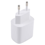 LZ-215A+C 20W QC 3.0 USB + PD 3.0 USB-C / Type-C 고속 충전 여행용 충전기, 유럽 플러그, 유럽 플러그
