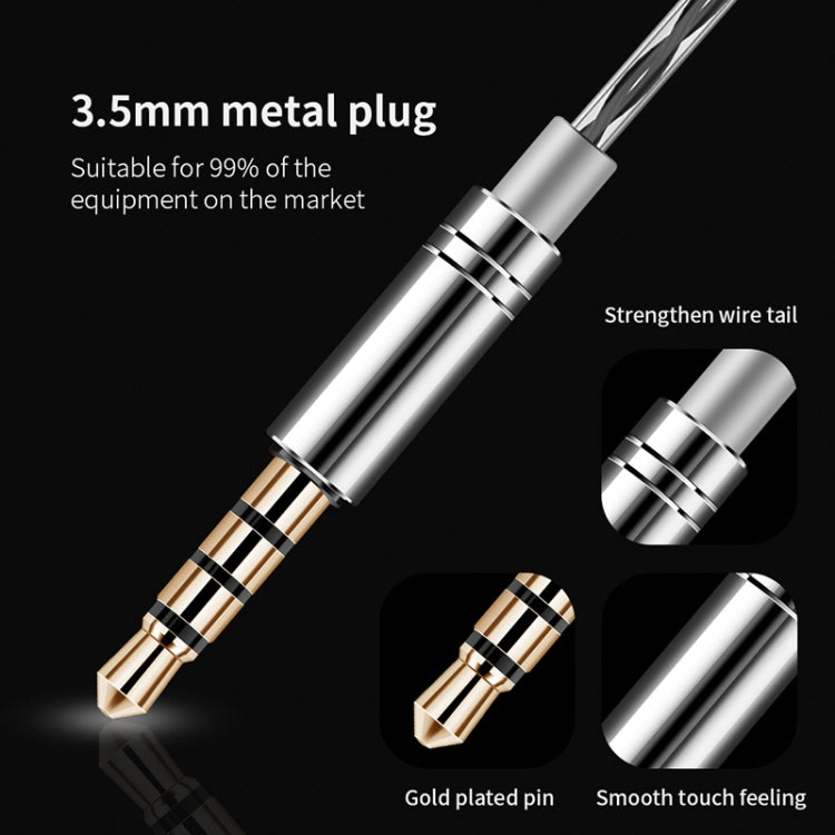 QKZ CK9 HiFi 인이어 4유닛 스포츠 음악 헤드폰
