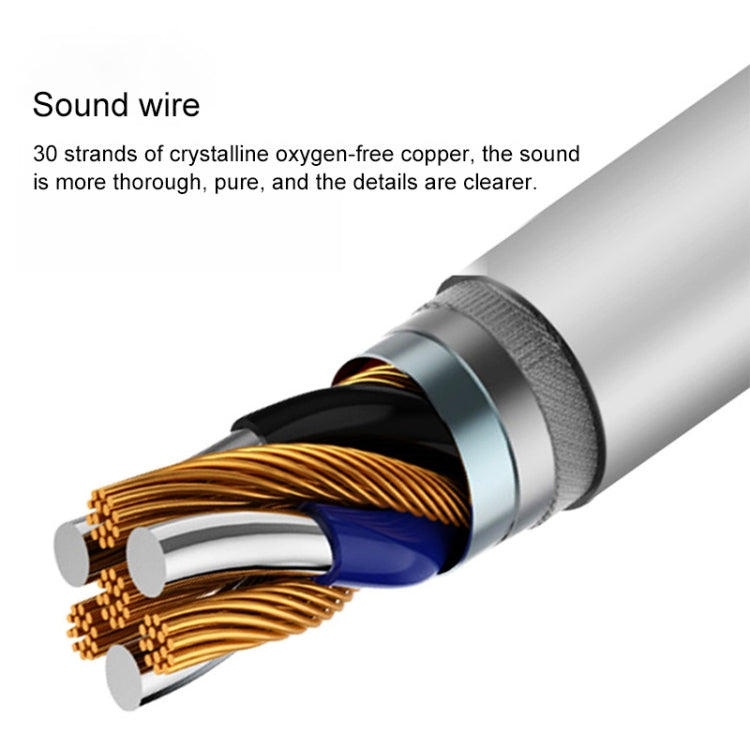 QKZ EQ1 CNC 메탈 샤크 핀 헤드폰 스포츠 음악 헤드폰, 마이크 버전