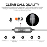 QKZ EQ1 CNC 메탈 샤크 핀 헤드폰 스포츠 음악 헤드폰, 마이크 버전