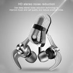 QKZ EQ1 CNC 메탈 샤크 핀 헤드폰 스포츠 음악 헤드폰, 마이크 버전