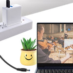 HP용 USB-C / Type-C에서 4.5 x 3.0mm 노트북 전원 충전 케이블, 케이블 길이: 약 1.5m, Type-C에서 4.5 x 3.0mm