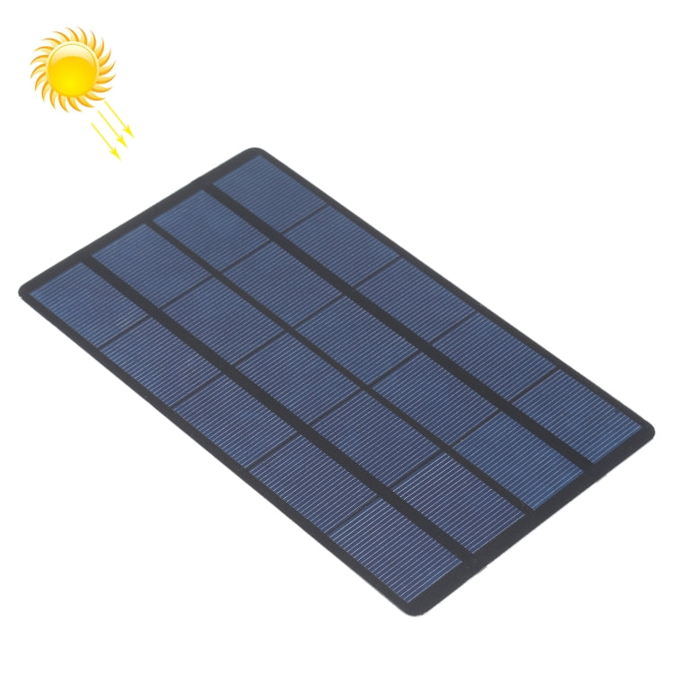 5V 3W 600mAh DIY 태양광 배터리 태양광 패널 모듈 셀, 크기: 110 x 190mm, 5V 3W 600mAh 110 x 190mm