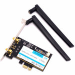 TX-9260AC 무선-AC 듀얼 밴드 802.11ac 1730Mbps 데스크탑 PCI-e 와이파이 어댑터 + 블루투스 5.0 WLAN 네트워크 카드 인텔 9260ac용, TX-9260AC 1730Mbps