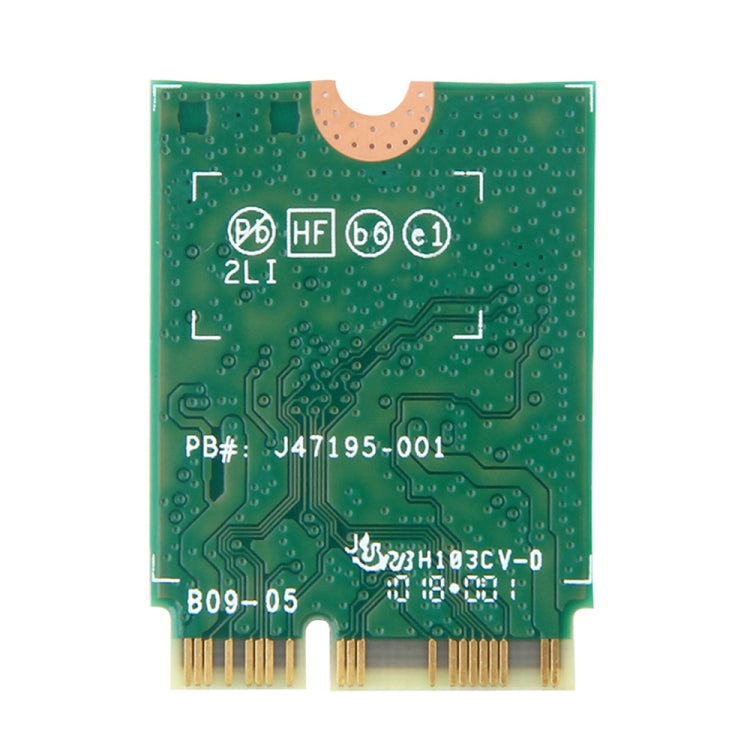 9560NGW 듀얼 밴드 1.73Gbps 무선 인텔 9560ac NGFF 키 E 와이파이 카드 8020.11ac 블루투스 5.0 노트북용 윈도우 10, 9560NGW 인텔 9560ac