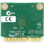 인텔 7260HMW 미니 PCI-E용 듀얼 밴드 무선 와이파이 카드 2.4G / 5Ghz WLAN 블루투스 4.0 와이파이 카드 802.11 ac / a / b / g / n, 7260HMW