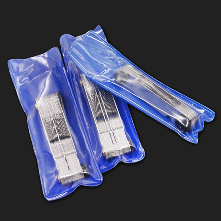 51 PCS US Screw Pitch Thread Blades 60 Degrees CR Stainless Steel Thread Gauge, 51 PCS Thread Gauge