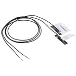 1쌍 IPX4 9260ac 와이파이 4G 듀얼밴드 안테나 PFC 플렉스 케이블 M.2용, 길이: 46cm 63cm