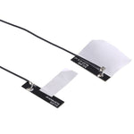 1쌍 IPX4 9260ac 와이파이 4G 듀얼밴드 안테나 PFC 플렉스 케이블 M.2용, 길이: 46cm 63cm