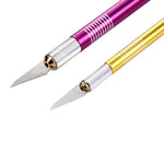 WLXY WL-9312 조각 칼 키트, 칼 길이: 15 / 14.5cm, WL-9312