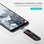 미니 알루미늄 합금 USB-C / 타입-C 수형 to USB 암형 OTG 어댑터 커넥터