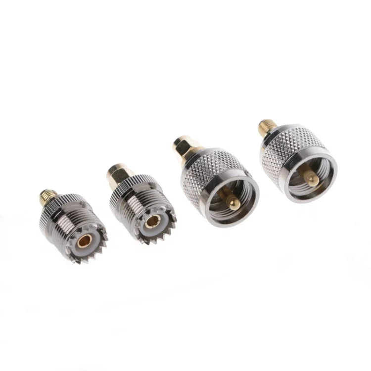 4개 세트 A13 어댑터 키트 PL259 / SO239 to SMA 수컷 / 암컷 타입 RF 커넥터