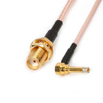 RG178 MS156 수컷 to SMA 암컷 플러그 테스트 프로브 파인 케이블, 길이: 35cm