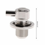 UHF 암컷 SO239 직각 RF 커넥터 RG58 / RG142 LMR195 동축 케이블용