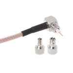 SMA 암컷 to CRC9 / TS9 더블 RF 동축 커넥터 RG316 어댑터 케이블, 길이: 15cm