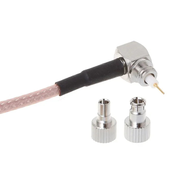 SMA 암컷 to CRC9 / TS9 더블 RF 동축 커넥터 RG316 어댑터 케이블, 길이: 15cm