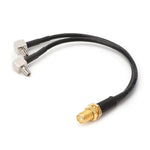 RG174 SMA 암컷에서 2 x TS9 수컷 연결 케이블 연장, 길이: 15cm, SMA 암컷에서 2 x TS9 수컷 15cm