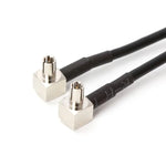 RG174 SMA 암컷에서 2 x TS9 수컷 연결 케이블 연장, 길이: 15cm, SMA 암컷에서 2 x TS9 수컷 15cm