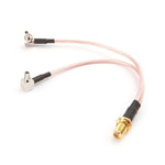 RG316 SMA 암컷에서 CRC9-TS9 커넥터 케이블 연장, 길이: 15cm