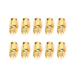 10개 1.6mm SMA 암컷 잭 PCB 클립 장착 RF 커넥터