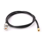 RG58 UHF 암컷에서 SMA 수컷 연결 케이블, 길이: 100cm, 길이: 100cm