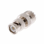 BNC 수컷 플러그에서 UHF SO239 UHF SO239 PL-259 암컷 잭 RF 어댑터