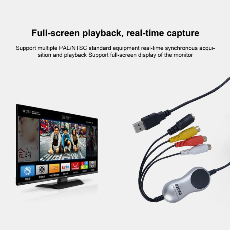 EZCAP USB 2.0 비디오 캡처 카드 장치, EZCAP 170