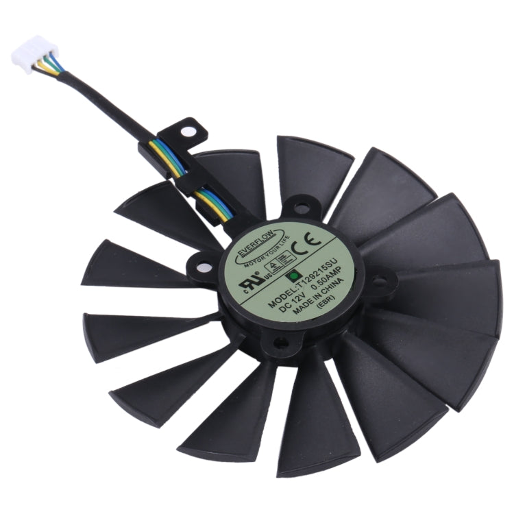 T129215SM 95MM 컴퓨터 VGA 냉각 팬 Asus Strix RX470 O4G 게이밍 4핀 13날