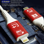 MECHANIC 라이트닝 최고 속도 전송 데이터 케이블 USB 라이트닝 케이블 Type-C to Type-C용, Type-C to Type-C용