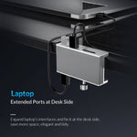 ORICO MH2AC-U3 클립형 2포트 USB3.0 허브 SD 카드 리더기 포함