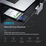 ORICO MH2AC-U3 클립형 2포트 USB3.0 허브 SD 카드 리더기 포함