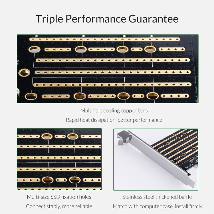 ORICO PDM2 M.2 NVME to PCI-E 3.0 X4 확장 카드