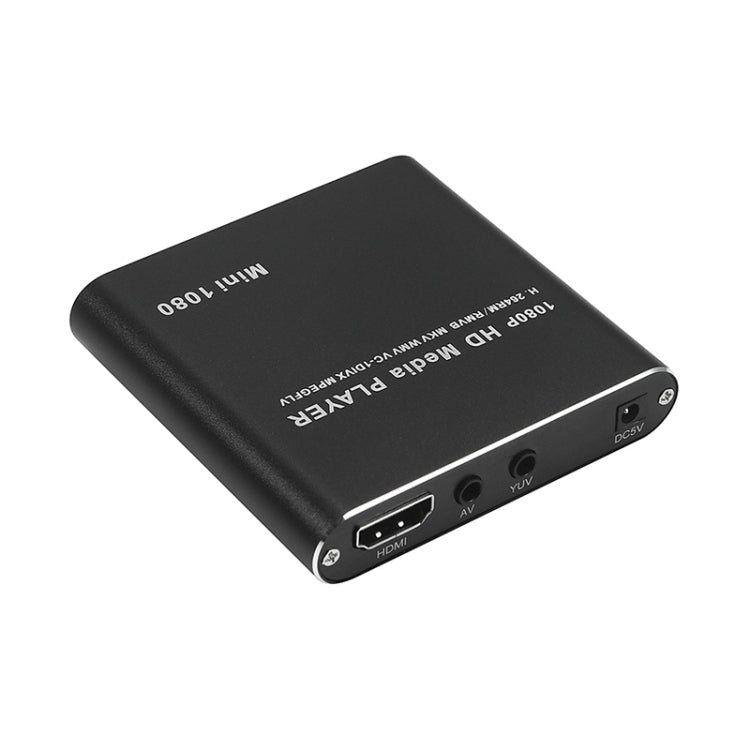 미니 1080P 풀 HD 미디어 USB HDD 플레이어 SD/MMC 카드 플레이어, US, EU, UK