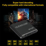 미니 1080P 풀 HD 미디어 USB HDD 플레이어 SD/MMC 카드 플레이어, US, EU, UK