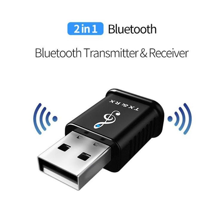 MSD168 2-in-1 블루투스 송수신기 미니 3.5mm AUX 스테레오 무선 블루투스 5.0 어댑터 자동차 TV PC MP3용