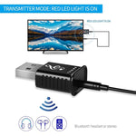 MSD168 2-in-1 블루투스 송수신기 미니 3.5mm AUX 스테레오 무선 블루투스 5.0 어댑터 자동차 TV PC MP3용