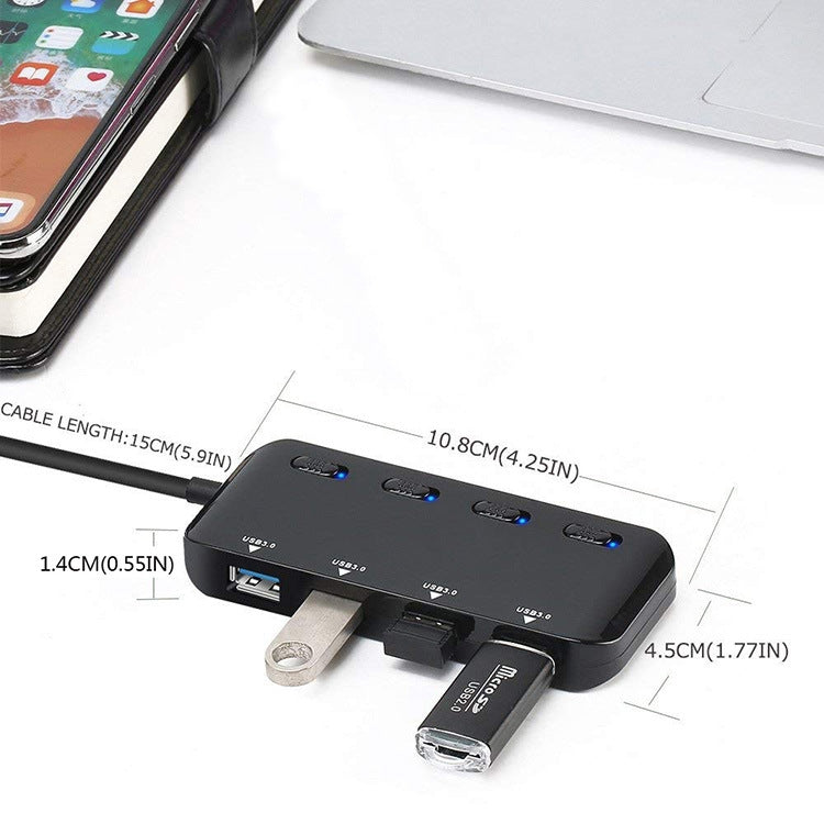 초고속 USB3.0 4포트 허브 스위치 포함, USB 3.0