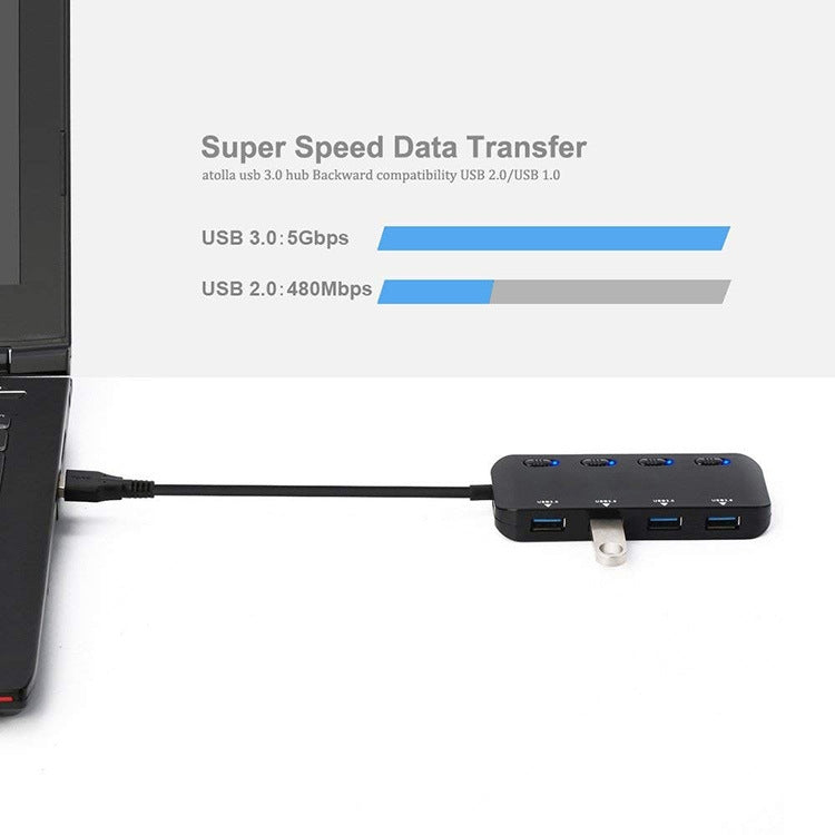 초고속 USB3.0 4포트 허브 스위치 포함, USB 3.0