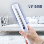 휴대용 핸드헬드 3W UV 살균 소독 램프 개인용 차량 여행용 UV 빠른 소독 스틱, UV 빠른 소독 스틱
