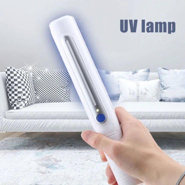 휴대용 핸드헬드 3W UV 살균 소독 램프 개인용 차량 여행용 UV 빠른 소독 스틱, UV 빠른 소독 스틱