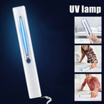 휴대용 핸드헬드 3W UV 살균 소독 램프 개인용 차량 여행용 UV 빠른 소독 스틱, UV 빠른 소독 스틱